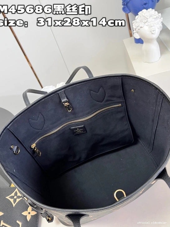 Official oldcobbler VUITTON MM NEVERFULL LOUIS 0725